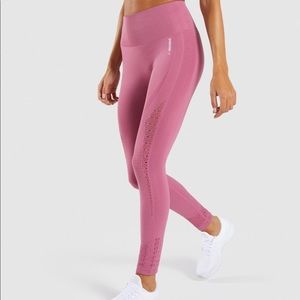 Gymshark Dusky Pink Energy Seamless Leggings